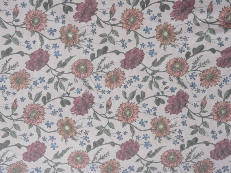 Polyester-viskoosin twill-painettu vuoristokangas