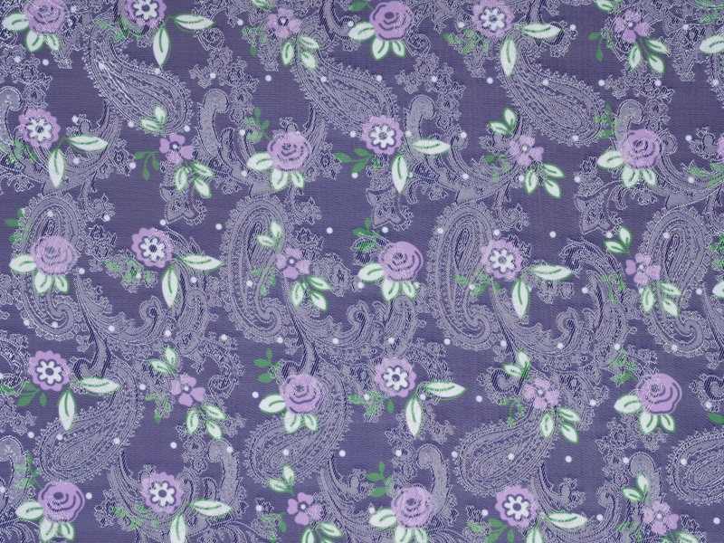 Polyester-viskoosin jacquard-painettu vuoristokangas Polyester-viskoosin jacquard-painettu vuoristokangas