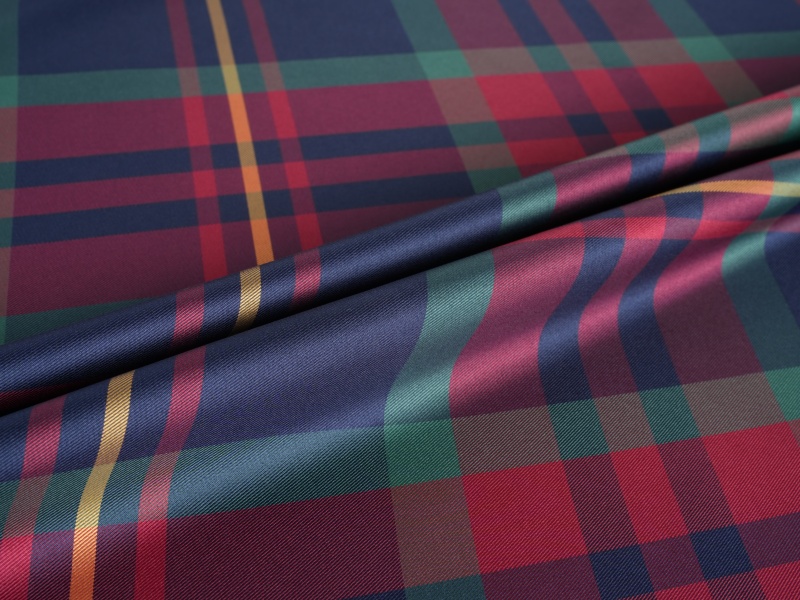 Polyesterilankavärinen holkkivuori kangas